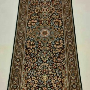 Green persian rug Runner 5621